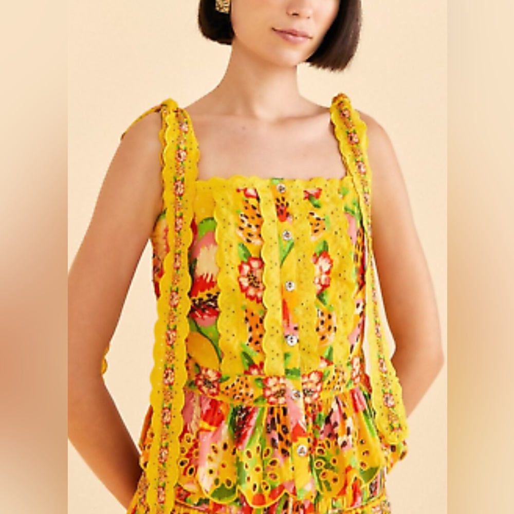 Farm Rio flowy top 
Size XL
With tags never worn